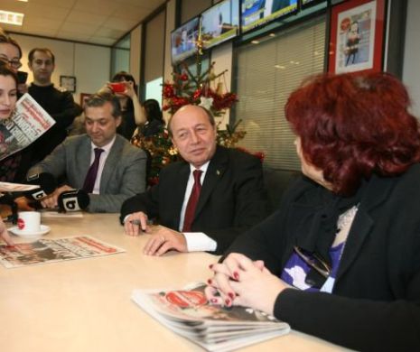 Traian Băsescu, fost președinte al României: De ziua voastră, cu mult respect pentru ziariştii liberi