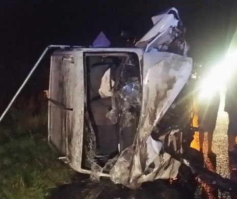 Accident TERIBIL:  o femeie a intrat în comă, trei bărbați au fost grav răniți