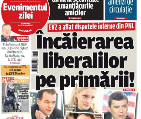 Ce puteţi citi în Evenimentul zilei de joi, 02 iulie