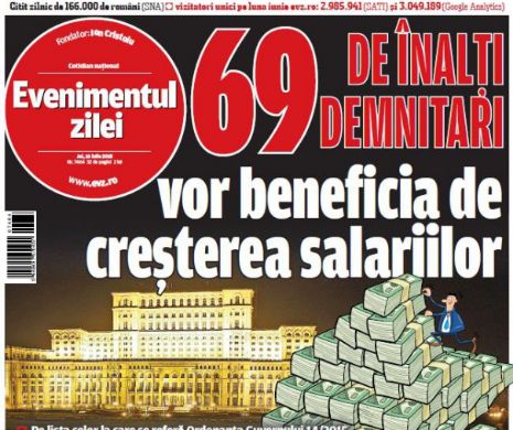 Ce puteţi citi în Evenimentul zilei de joi, 16 iulie
