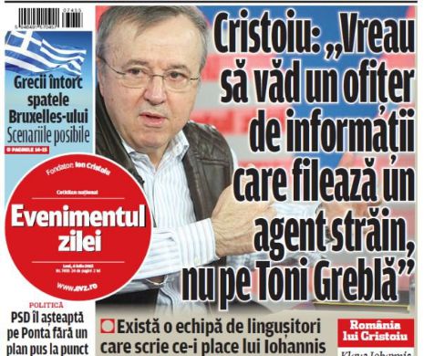 Ce puteţi citi în Evenimentul zilei de luni, 06 iulie