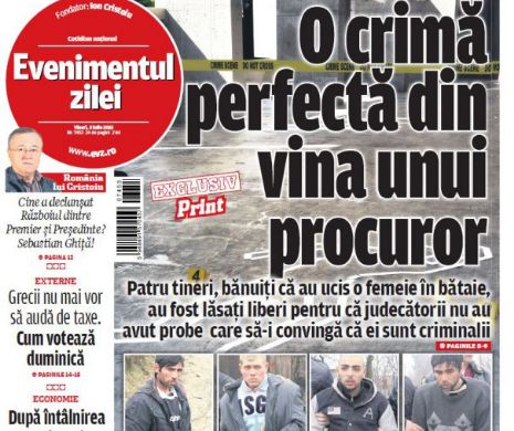 Ce puteţi citi în Evenimentul zilei de vineri, 03 iulie