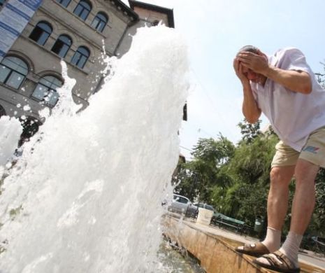 Încet-încet spre Codul Roșu. Cinci județe se topesc! Marți se vor înregistra chiar și 40 de grade