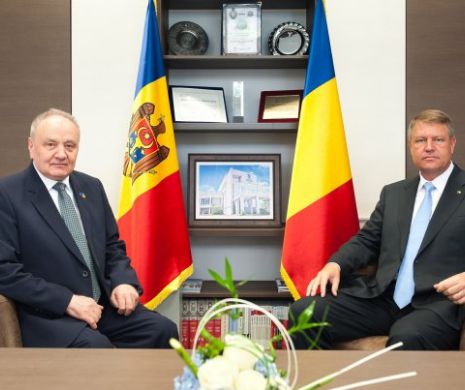 Klaus Iohannis, după întrevederea cu omologul său moldovean: România  rămâne cel mai sincer şi mai apropiat partener al Republicii Moldova