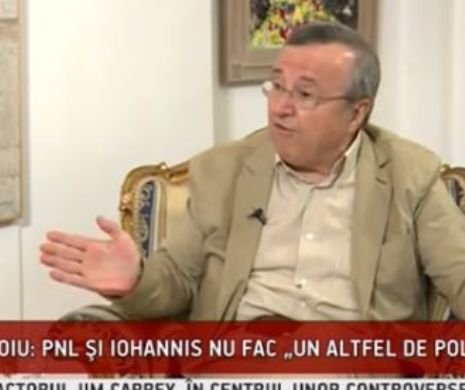 LUMINI ŞI UMBRE. Ion Cristoiu: Ceea ce fac PNL și Klaus Iohannis nu e altfel de politică