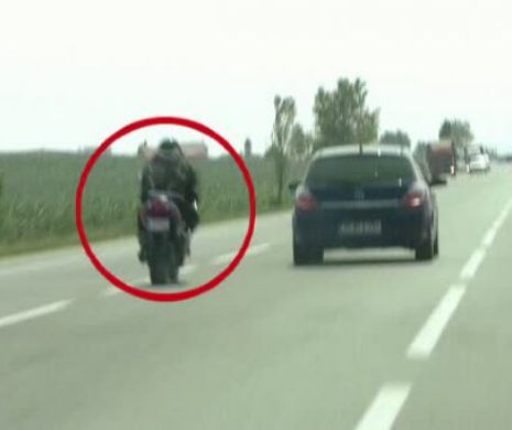 Noua metoda "foarte eficienta" a Politiei Rutiere de a-i prinde pe vitezomani. Soferii nici macar nu observa cine i-a filmat