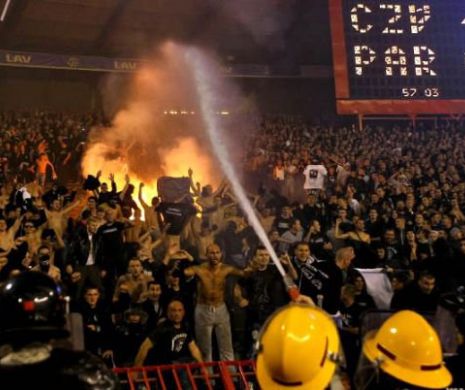 O parte din temuții „Grobari” vin în Capitală