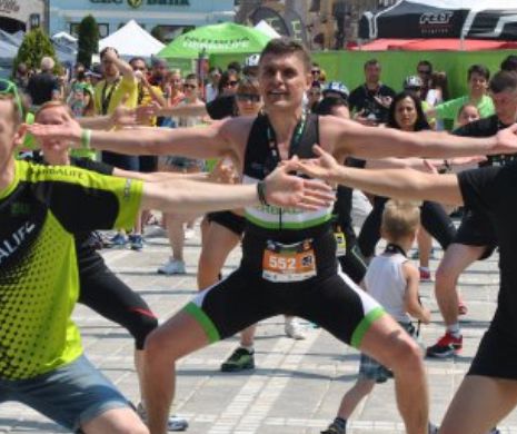 Peste 500 de sportivi au participat la cea de-a treia ediție a Herbalife Brasov Triathlon