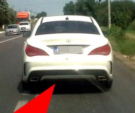 Şoferii de pe DN2 au crezut că nu văd bine! Ce număr de înmatriculare şi-a pus această tânără la maşină!