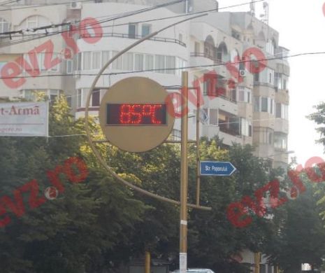 Temperatură record la Constanţa. 85 de grade Celsius în centrul oraşului !!
