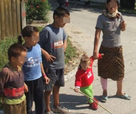 Vaslui: Copii abandonați la marginea unei păduri