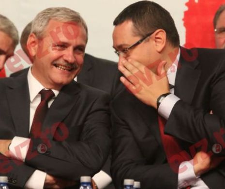 Victor Ponta și Liviu Dragnea discută la sediul PSD