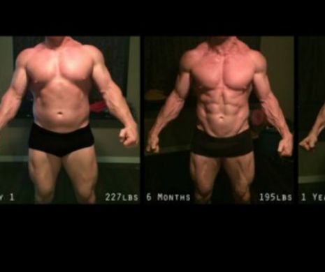 A slăbit 30 de kilograme ca să arate aşa. Iată povestea pompierului ambiţios
