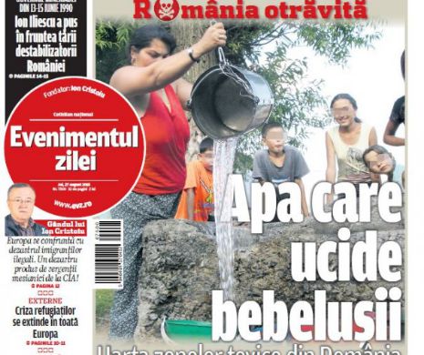 Ce puteţi citi în Evenimentul zilei de joi, 27 august