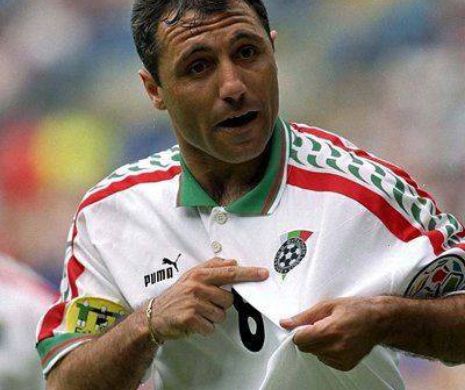 Hristo Stoichkov participă la o acțiune caritabilă, pentru Kassandra Rotariu