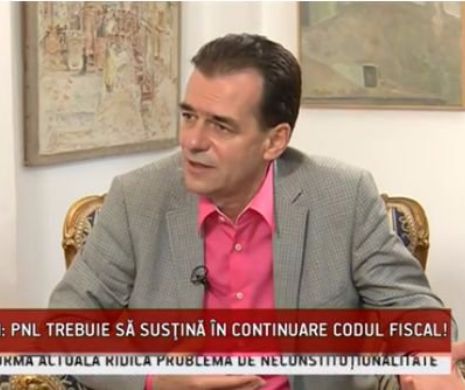 LUMINI şI UMBRE. Ludovic Orban: PNL trebuie să susțină în continuare Codul Fiscal | VIDEO LIVE
