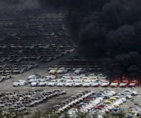 Noi EXPLOZII în China. Ordin de evacuare în oraşul Tianjin