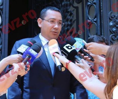 Ponta: "Nu poți guverna țara cu toți PREDOII"