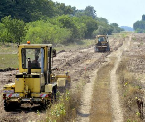 Primele IMAGINI cu soldaţii unguri care instalează GARDUL ANTI-IMIGRANŢI