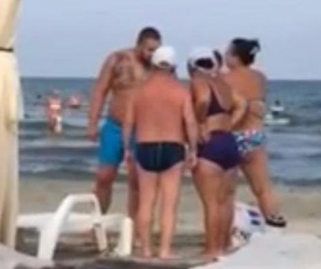 Video Socant De La Mamaia Administratorul Unei Plaje Loveste Cu