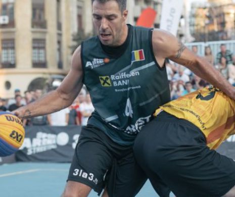 Virgil Stănescu s-a întors pe teren în baschetul 3X3