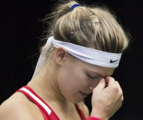 Bouchard s-a retras de la US Open, din cauza unei comoţii cerebrale