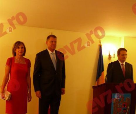 Corespondență din SUA. Klaus Iohannis, la întâlnirea cu românii din New York: "Vă admir curajul, ați răzbit și v-ați făcut un loc aici!". Evenimentul a fost deschis de noul ambasador George Maior