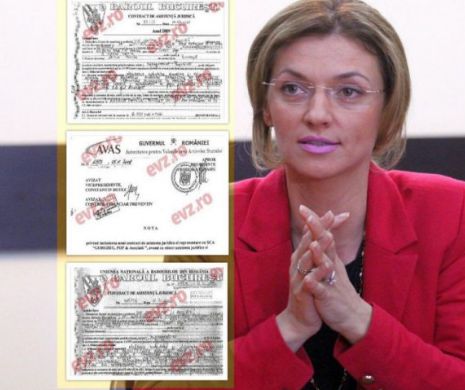 FASCIMIL. Contractele de ASISTENŢĂ JURIDICĂ ale Alinei Gorghiu cu AVAS