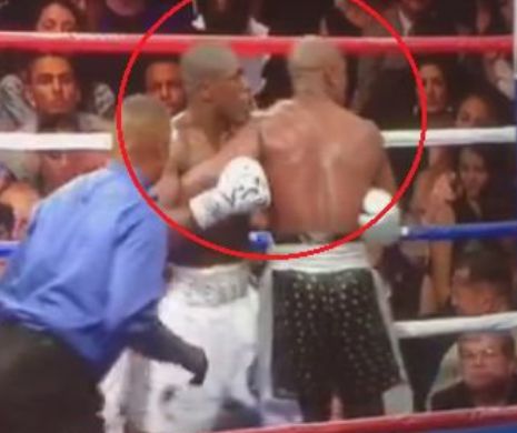 Faza incredibila la meciul lui Mayweather! Ce a facut americanul cand un spectator i-a strigat “Ce sunt loviturile alea ma?”