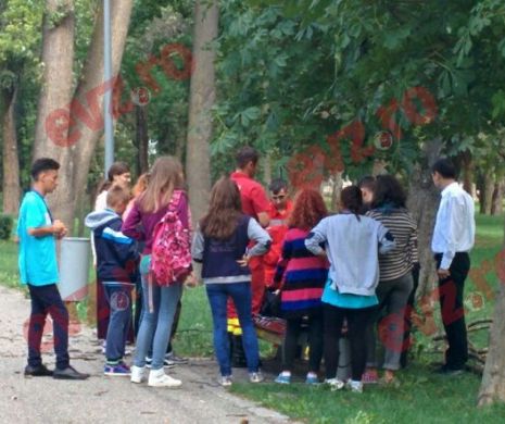 I-a picat o creangă în cap și a fost rănită! S-a întâmplat la crosul tinerilor religioși de la Cluj Napoca