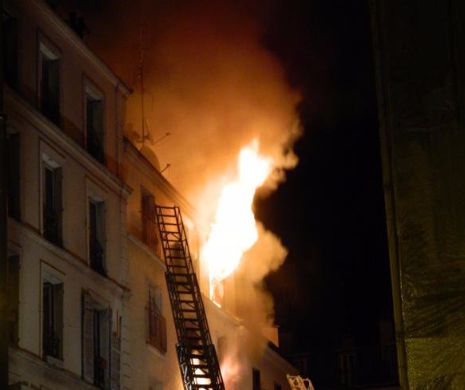 Incediu devastator la Paris. Cel puţin opt morţi