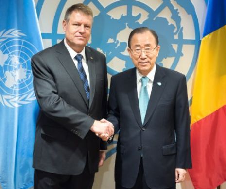 Klaus Iohannis, la ONU: