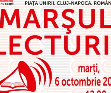 Marşul lecturii la Festivalul Internaţional de Carte Transilvania