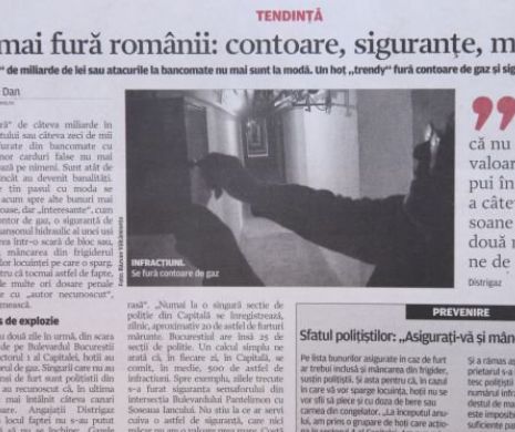MEMORIA EVZ. Hoții au ajuns să fure mâncarea din frigider