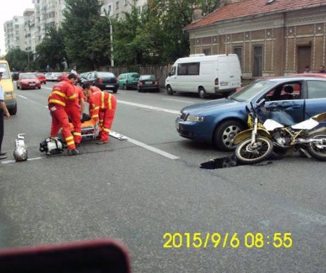 Un motociclist clujean omorât de un sirian care a întors peste linie dublă continuă