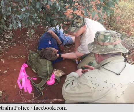 A supraviețuit mâncând furnici