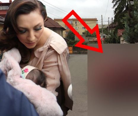 Apariţie INCREDIBILĂ la botez! Andra, Măruţă şi toţi invitaţii s-au crucit când au văzut ce era în faţa BISERICII!