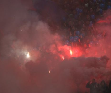 Aproximativ 1.000 de suporteri protestează în Ghencea. Gigi Becali: „Sunt niște sute de oameni care nu mă iubesc. 5 milioane mă iubesc”