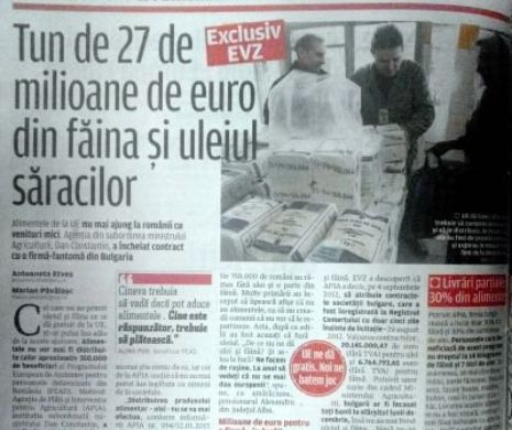 Complicitate la nivel înalt. Conducerea APIA, implicată într-un scandal penal de 26 de milioane de euro