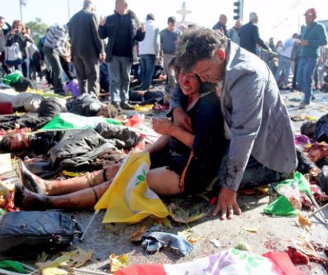 Două explozii la Gara centrală din Ankara. Zeci de morţi şi răniţi