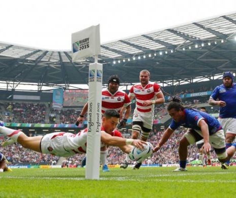 INEDIT. Japonia a dat recordurile peste cap la meciul cu Samoa, de la Cupa Mondială de rugby