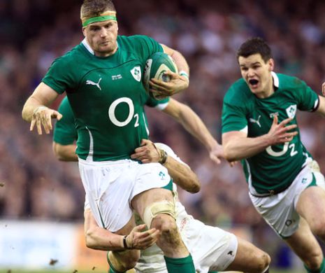 Irlanda - Italia, 16-9. Naționala „Trifoiului”, a doua echipă din Grupa D  calificată în „sferturi”