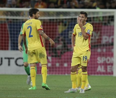 Naționala României a jucat și a regresat