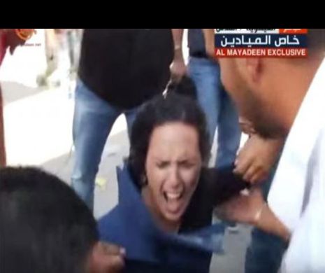 O jurnalistă a fost LOVITĂ în faţă de o GRENADĂ. Femeia s-a întors la lucru arătând AŞA