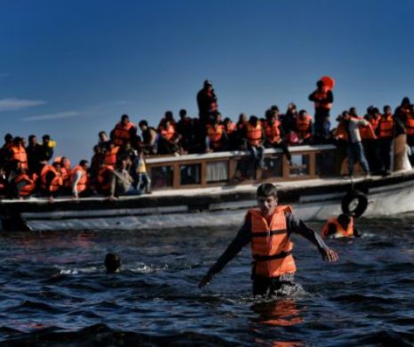 PUHOI de imigranți asupra Europei dinspre Mediterana. Nici vremea proastă nu-i oprește!