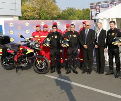 Salvarea vine pe motocicletă! SMURD a primit 5 motoare noi!
