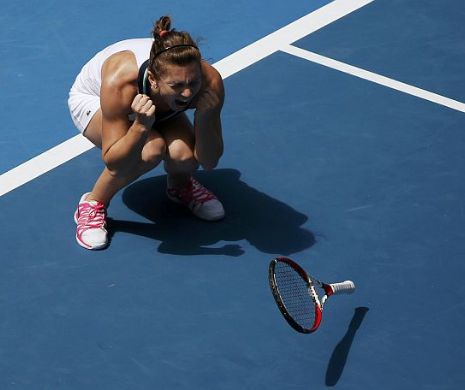 Simona Halep s-a retras în primul set al meciului cu Lara Arruabarrena