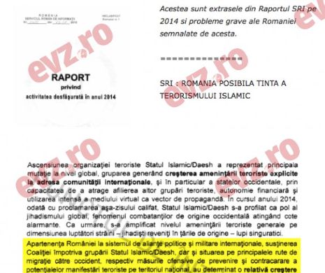 SITUAȚIE JENANTĂ! RAPORTUL SRI pe 2014 oferit în exclusivitate ANTENEI 3. Un DOCUMENT ESENȚIAL pentru controlul civil asupra principalului serviciu de informații a fost prezentat de trustul lui DAN VOICULESCU înaintea dezbaterii în Parlament