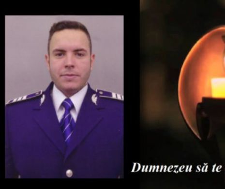 Sute de motociclişti au aprins lumânări la locul unde a murit poliţistul Bogdan Gigină