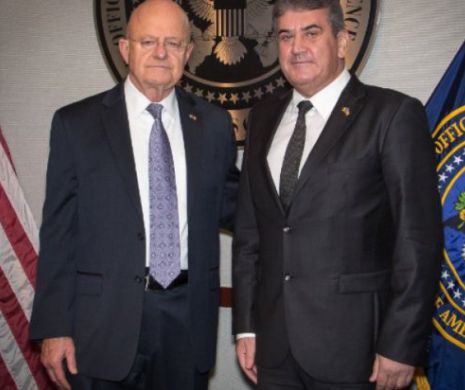 Vicepremierul Gabriel Oprea s-a întâlnit cu James R. Clapper, director al Comunităţii Naţionale de Informaţii a SUA
